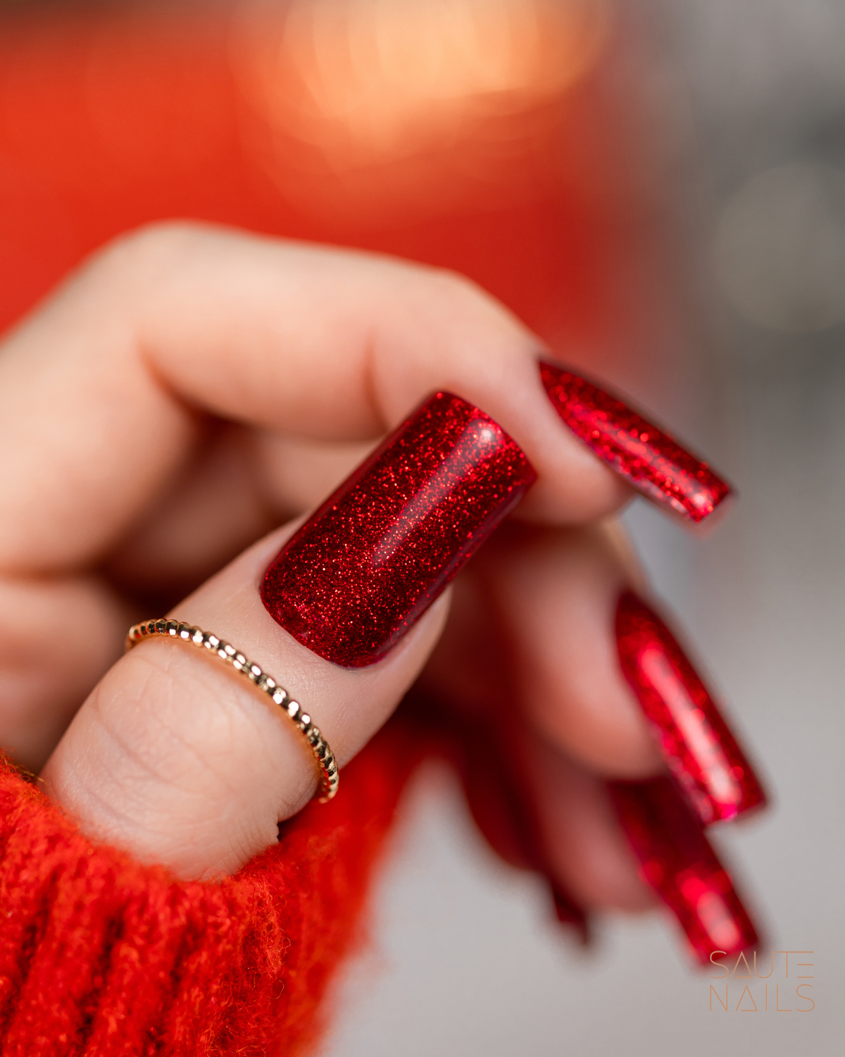 Gel lak na nehty S291 Merry Cranberry Saute nails, 8 ml_03